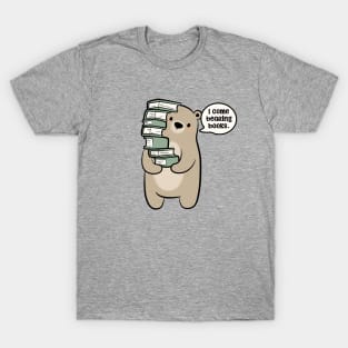 i come bearing books T-Shirt